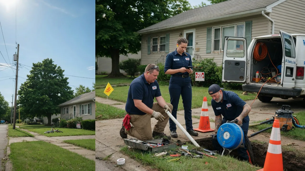 Sewer Line Repair in Lickingville, PA near me